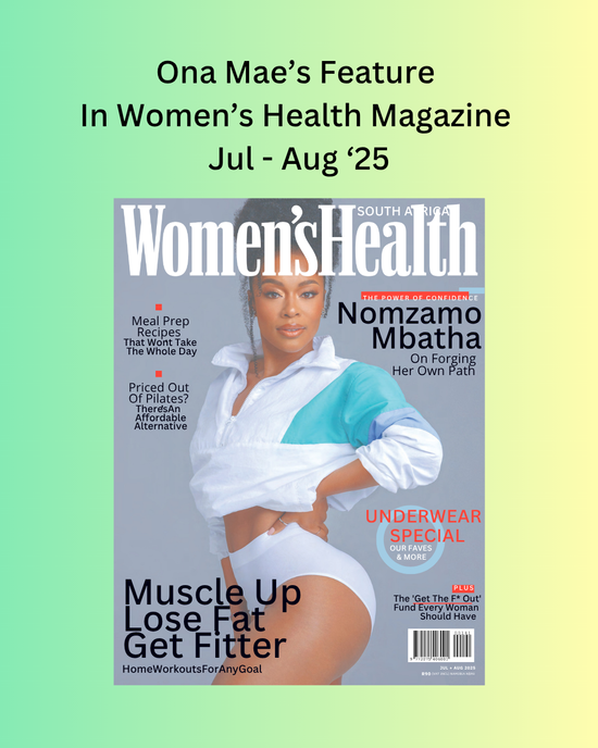 Ona Mae Skincare Kit Women's Health Magazine