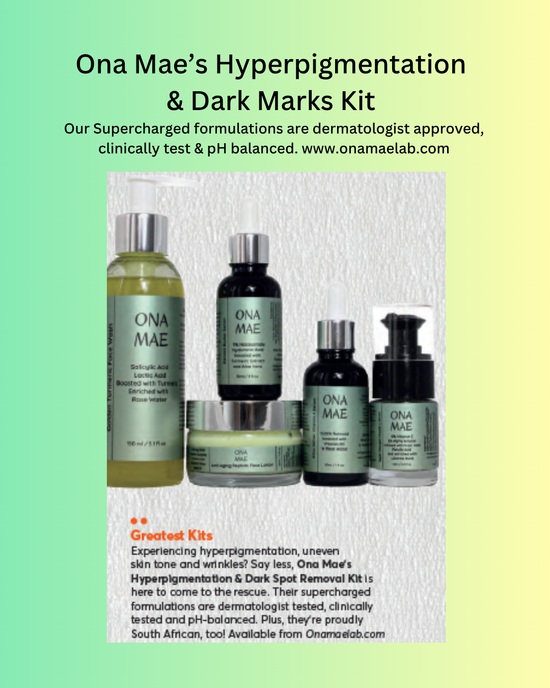 Ona Mae Skincare Kit Women's Health Magazine