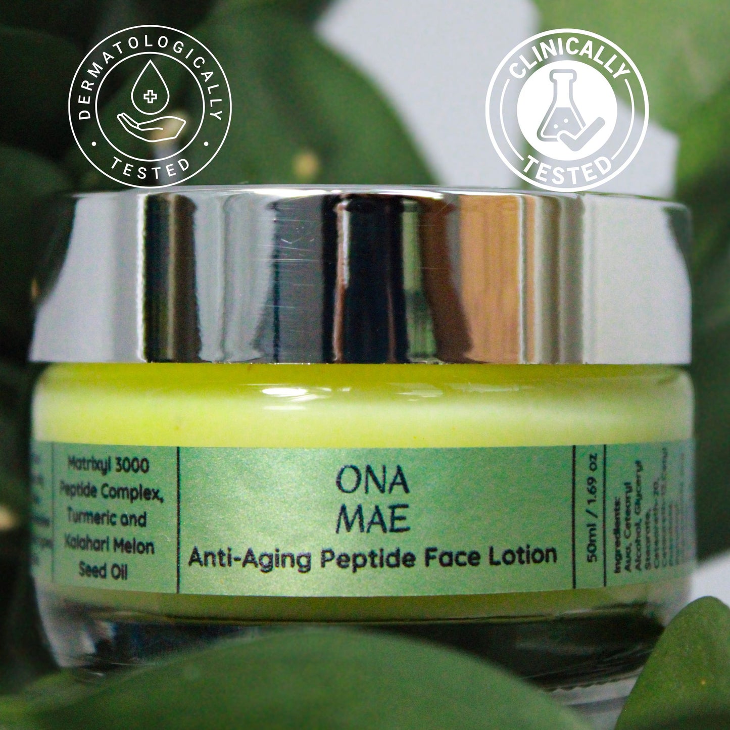 Ona Mae Anti Aging Peptide Face Lotion South African skincare