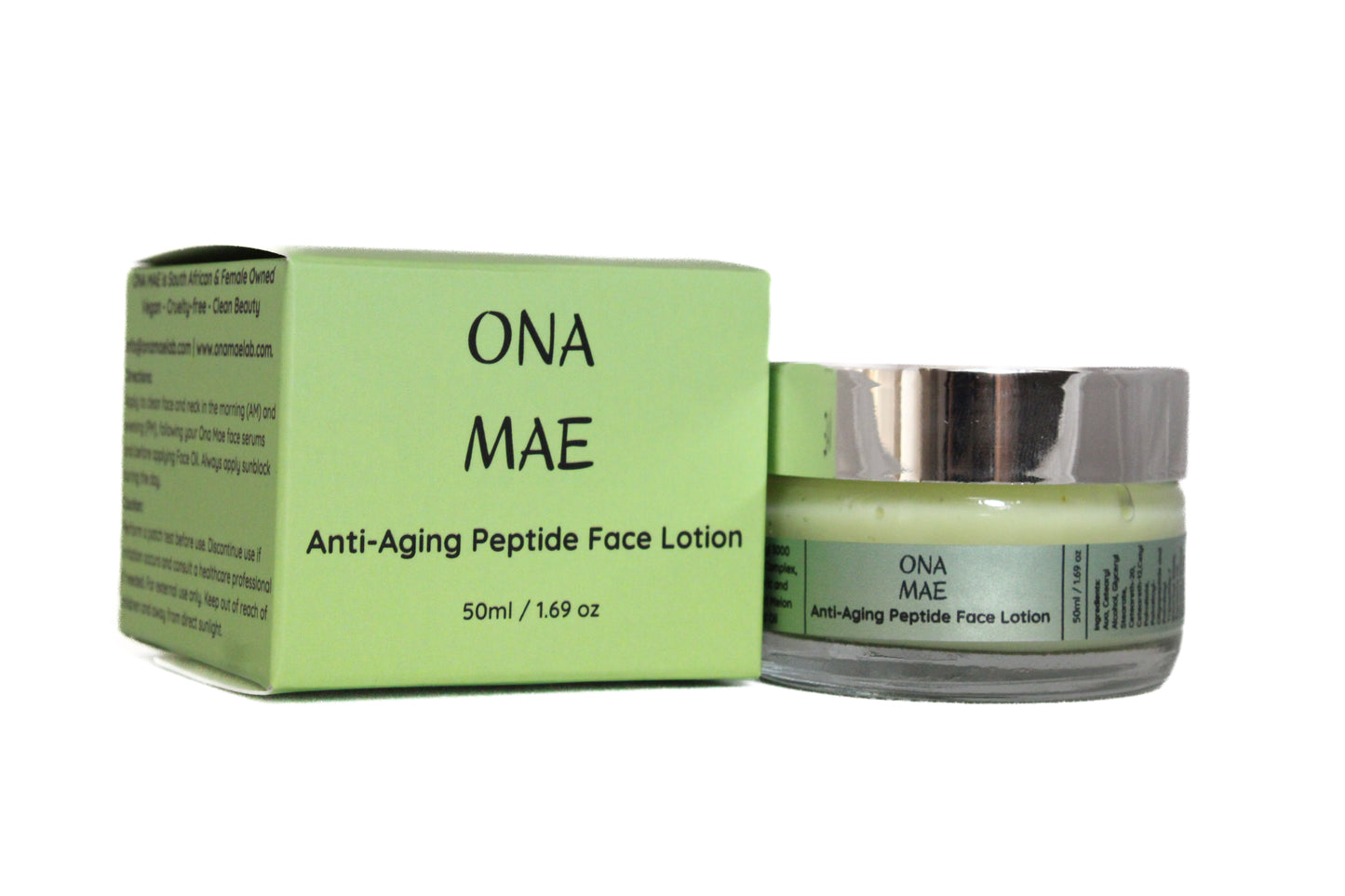 Ona Mae Anti-Ageing Peptide Face Lotion
