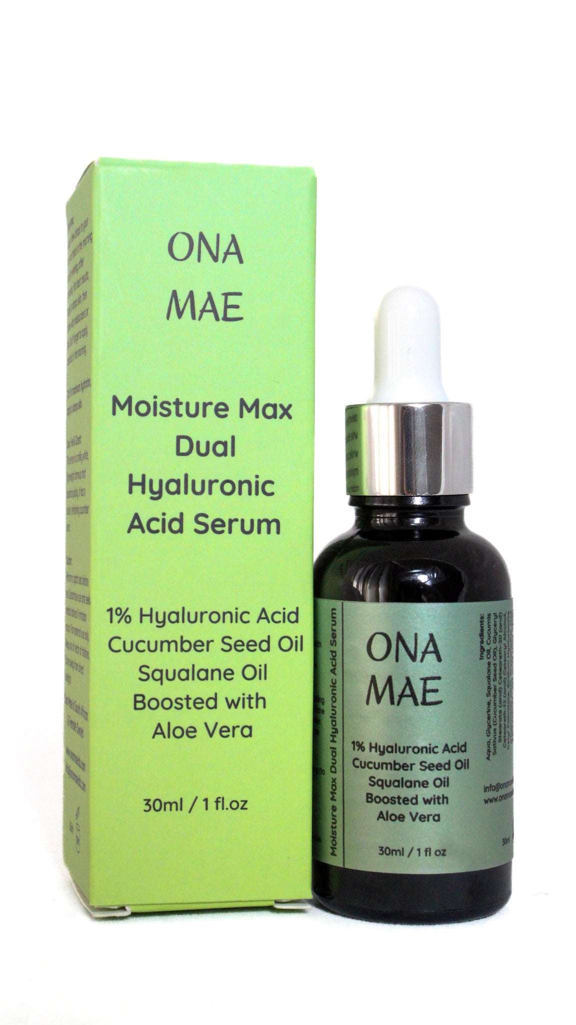 Ona Mae Moisture Max Dual Hyaluronic Acid Serum