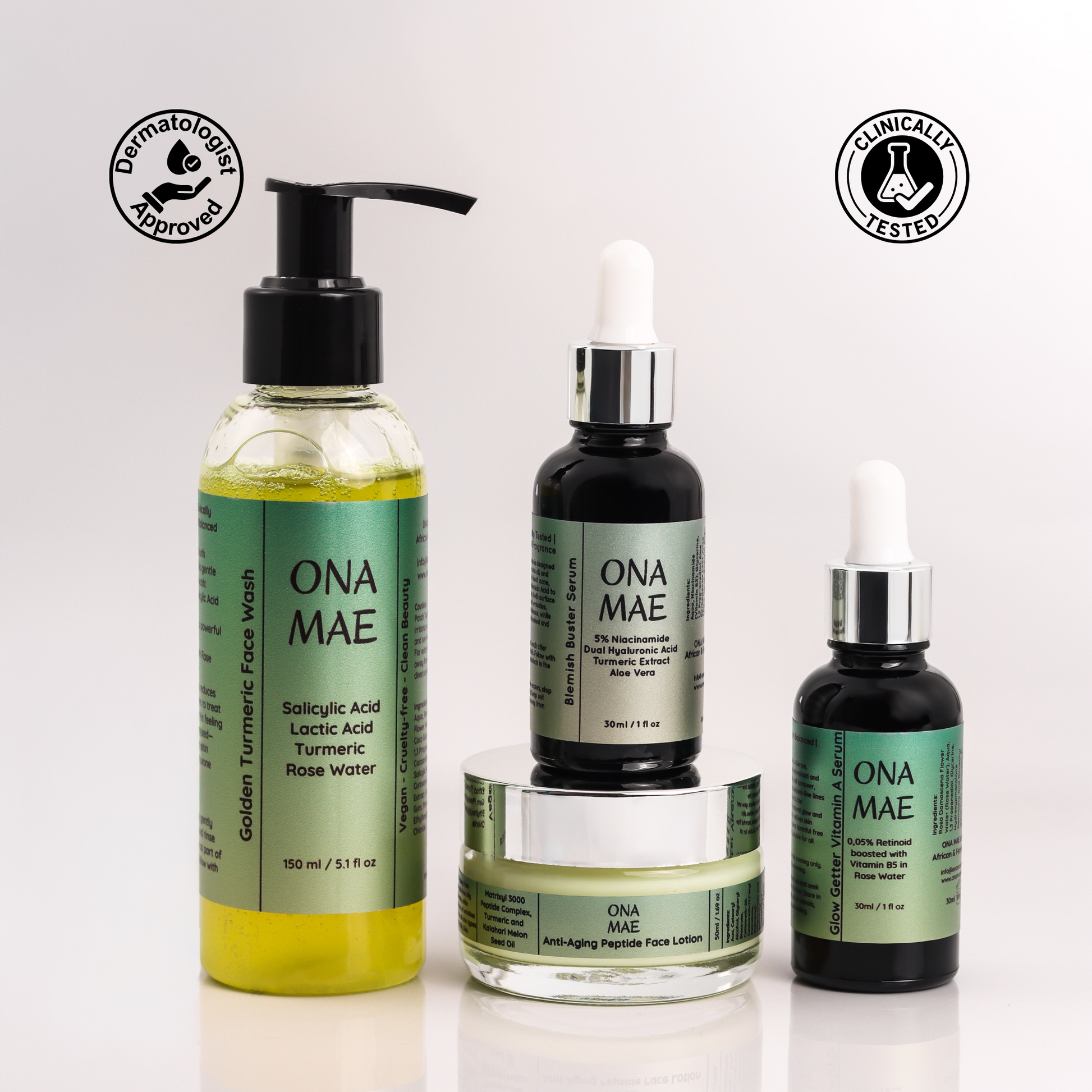 Ona Mae Oily Skin Kit for acne-prone and combination skin