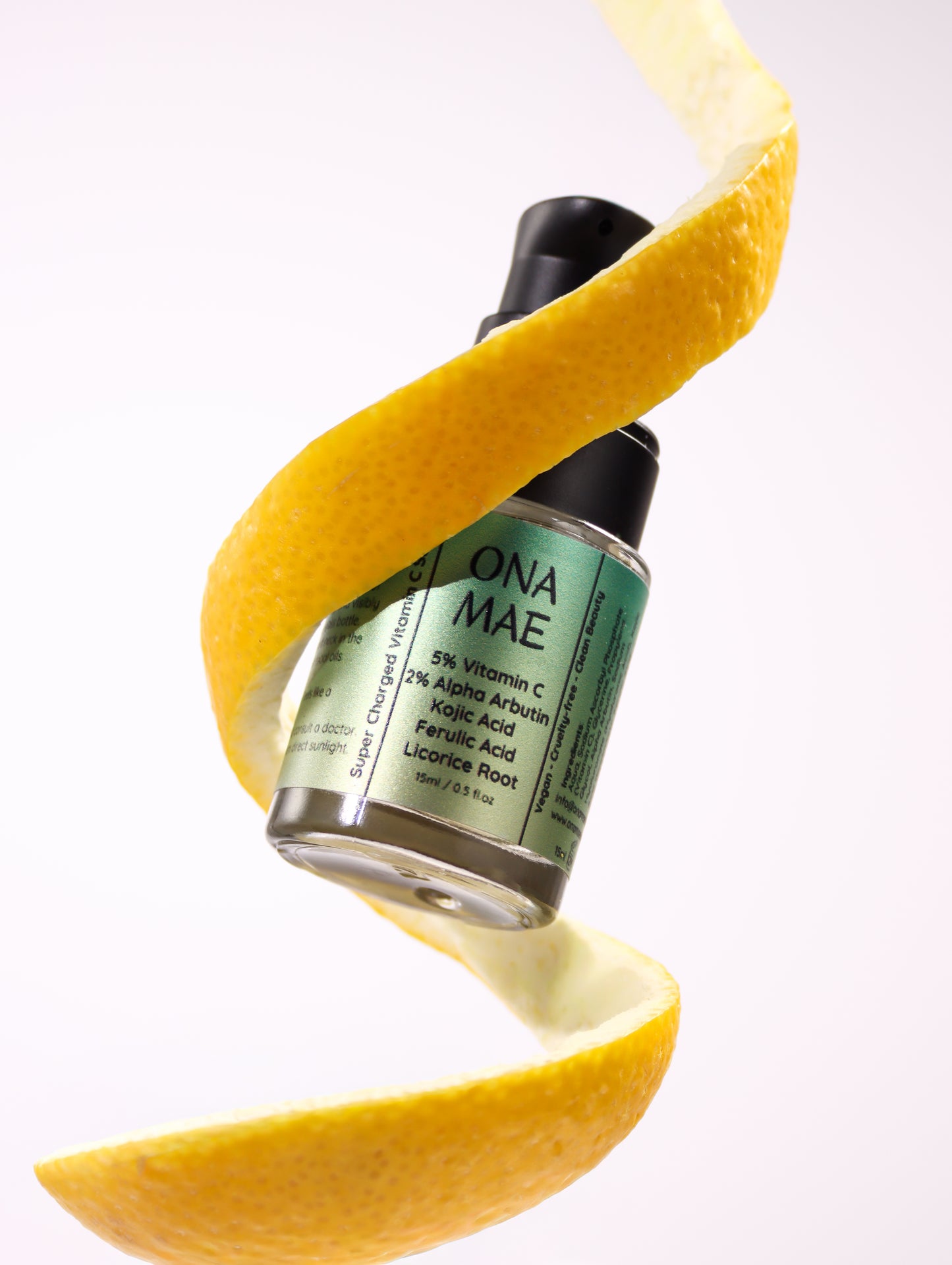 ONA MAE Supercharged 5% Vitamin C Serum for hyperpigmentation