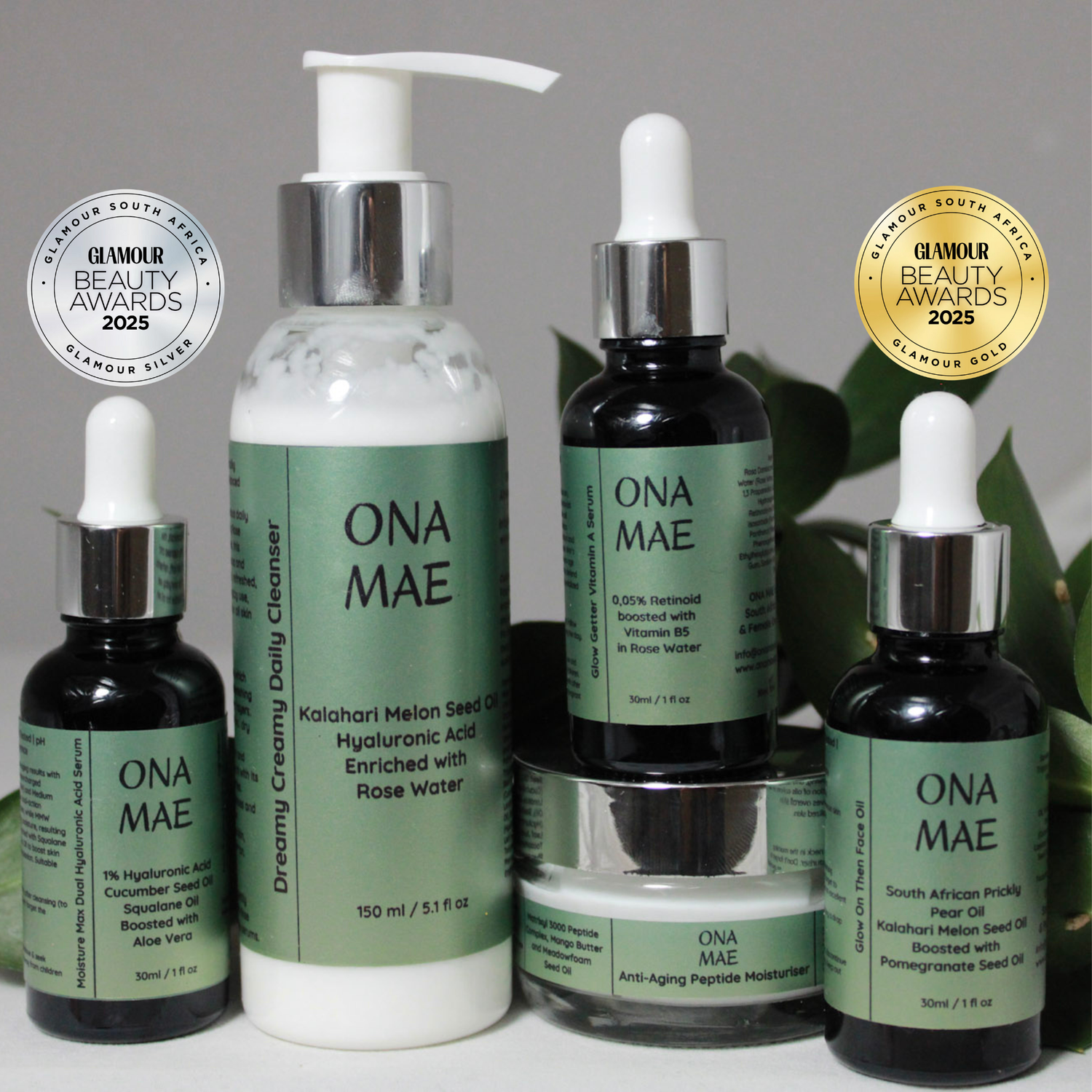 Ona Mae Glamour Award Winning Dry Skin Kit