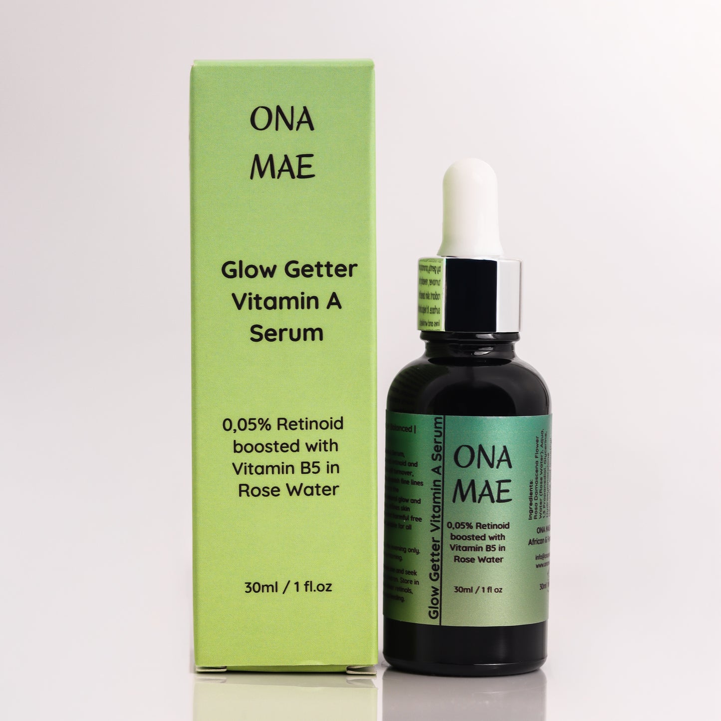 Ona Mae Glow Getter Retinoid Serum for skin renewal
