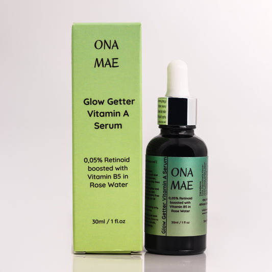 Ona Mae Glow Getter Retinoid Serum for skin renewal
